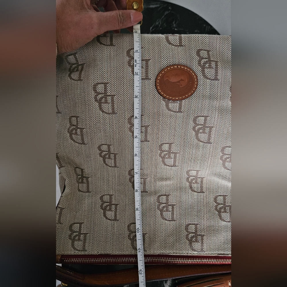 Dooney & Bourke Brown Vintage Tote - Picture 11 of 16